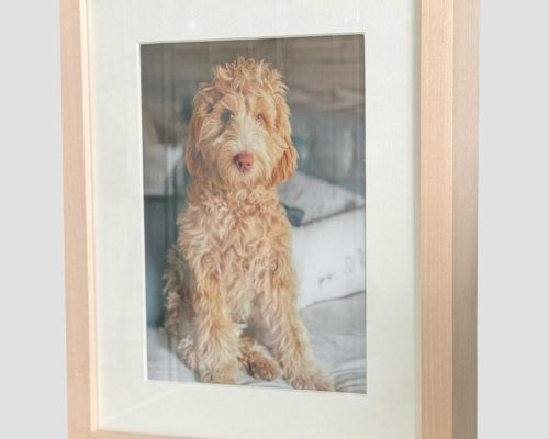 CORNICE QUADRO RETTANGOLARE ROVERE_BAMHASU