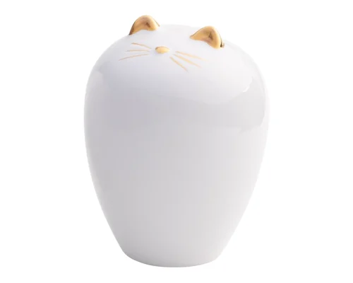 Ricordo Miao Bianca con orecchie Oro